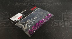 Шайбы декоративные Password JDM - фиолетовые 10шт.