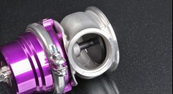 Вестгейт (wastegate, клапан сброса выхлопных газов), 60мм purple/фиолетовый
