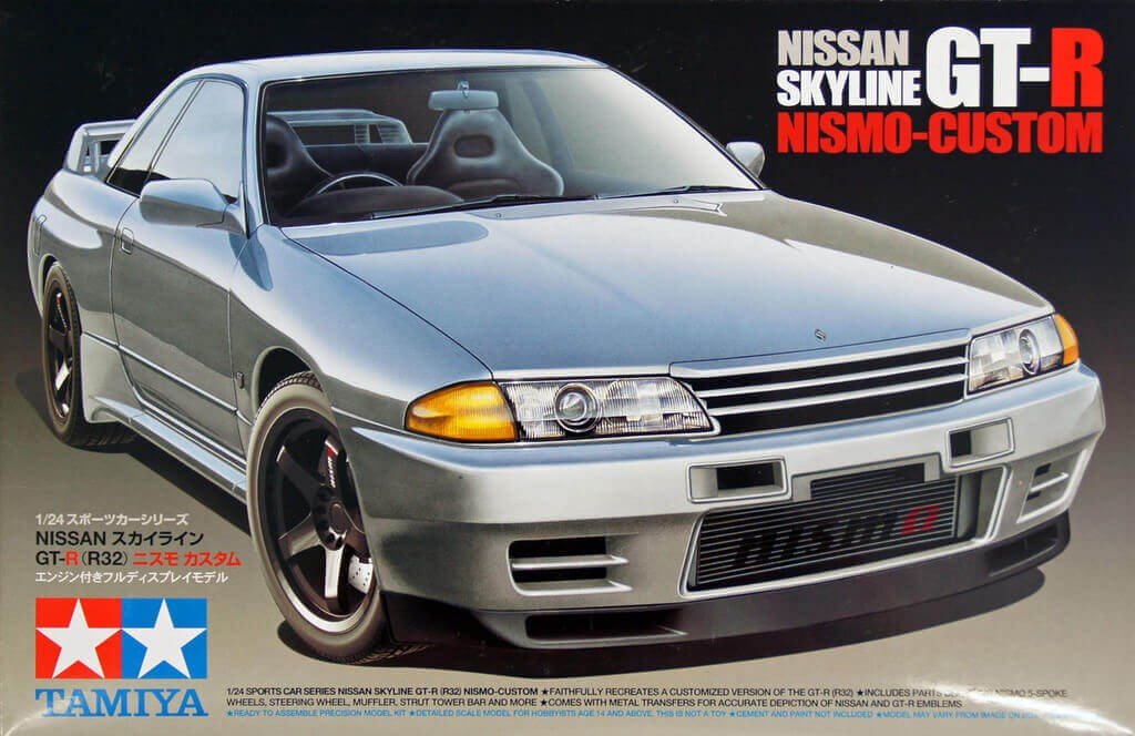 Сборная модель Tamiya NISSAN SKYLINE GT-R (R32) NISMO CUSTOM (дефект крыла)