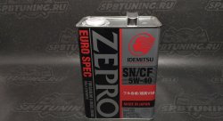 Моторное масло Idemitsu zepro euro spec 5W40 sn-cf fully-synthetic, 4л