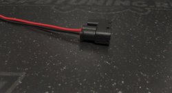 Фишка катушки зажигания Toyota 1/2JZ 2 пина