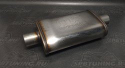 Бочка выхлопная Magnaflow style выхода 57мм длина 355мм