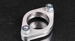 Фланец выхлопной системы 50мм комплект 2шт с прокладкой, нержавеющая сталь