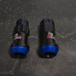 Комплект кованных гаек Drinty Racing Nuts М12х1.5 синие