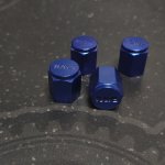 Ниппельные колпачки rays style (4шт) синие