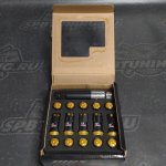 Комплект кованных гаек Drinty Racing Nuts М12х1.25 золотистый