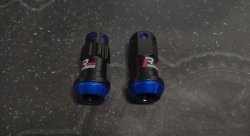 Комплект кованных гаек Drinty Racing Nuts М12х1.5 синие