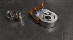 Проставка для установки масляного радиатора под 45 град (с термостатом)