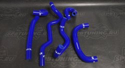 Патрубки системы охлаждения Nissan GTR33/34 4 шт - синие