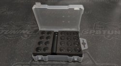 Комплект Гаек колесных M12X1,5 Черный хром, высота 33мм, 12 луч 911145BA20