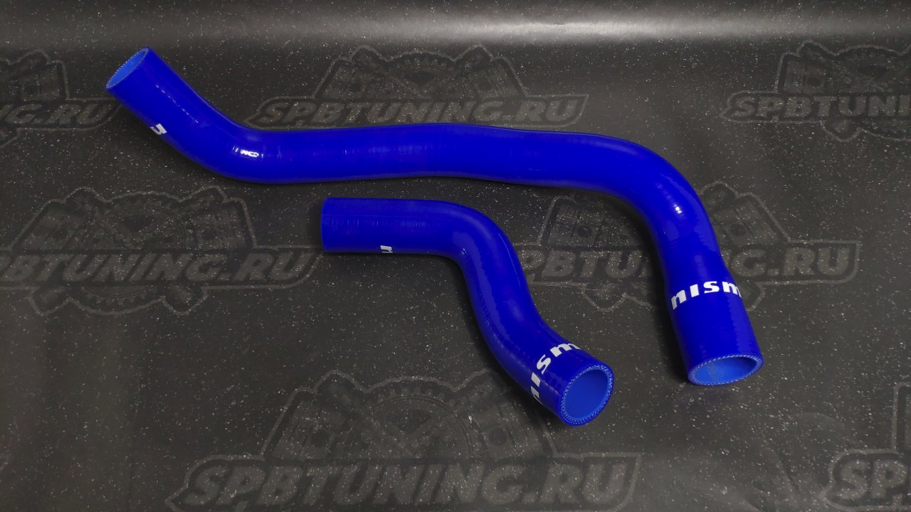 Патрубки радиатора на Nissan Skyline GTR R33-34 - синий