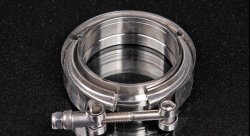 V-band с фланцами 3 (76мм) с проточкой (папа-мама)