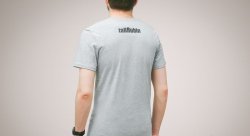 Футболка "Zarrubin", серая, размер M