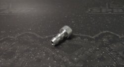 Адаптер П PUSH FIT AN4 (6,3мм) - приварной, алюминий, BLACKROCK LAB