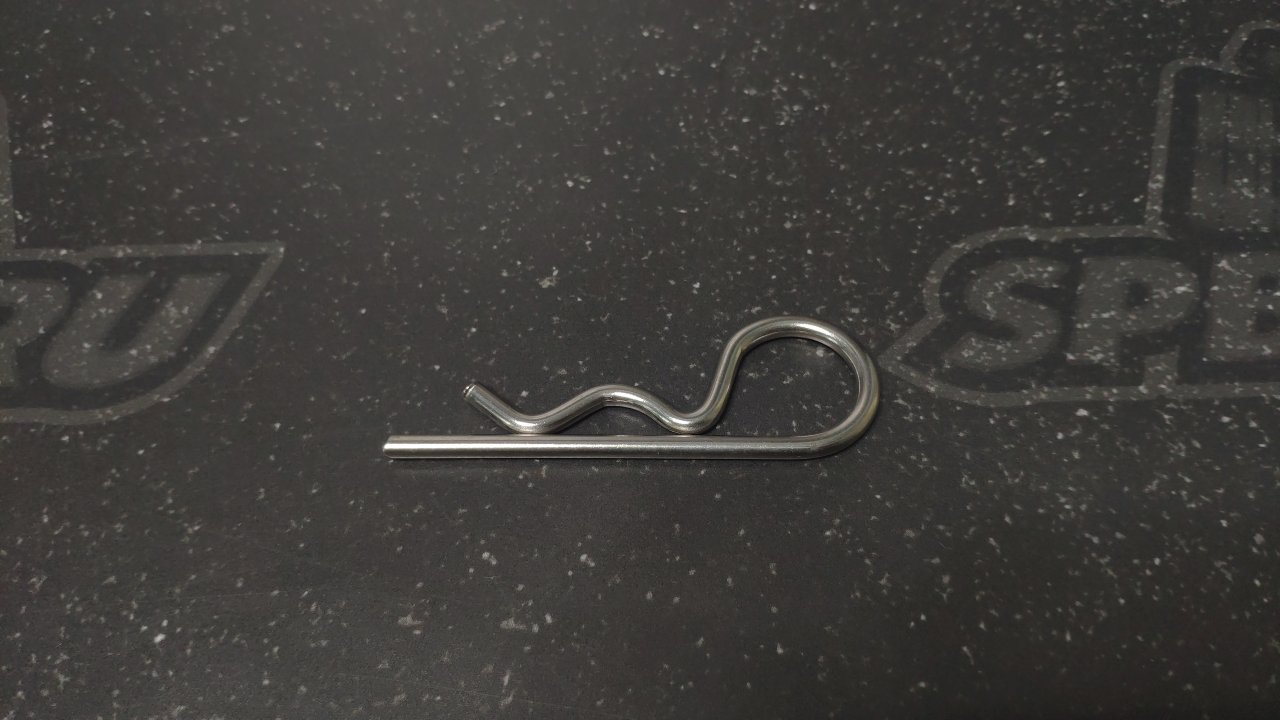 Шплинт игольчатый d 4.0 (для отверстия 4,5 мм.) полукольцо, нерж сталь А2