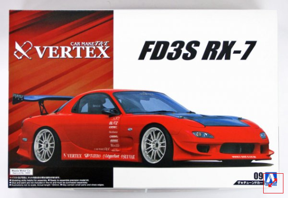 Сборная модель Mazda RX-7 '99 Vertex FD3S