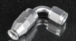 Фитинг AN4 90 градусов, под тефлоновый шланг PTFE