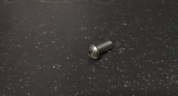 Винт с полукруг. головкой и внутр. шестигранником M6 x 16 нерж. сталь (A2)