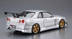 Сборная модель Aoshima C-WEST BNR34 Skyline GT-R 2002