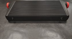 Интеркулер универсальный 600-300-76 черный, серый.