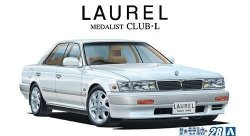 AOSHIMA Сборная модель Nissan Laurel, Medalist Club L, '91
