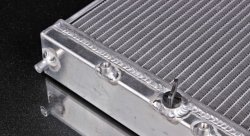 Радиатор алюминиевый Honda Civic EJ/EK/EG 1992-2000,32мм, диаметр патрубков 32мм