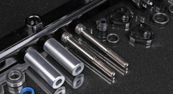 Топливная рейка Toyota 2JZ, черная AB88