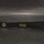 QSP ручка-стропа для дверей (200х20мм, отверстие 8мм) черная