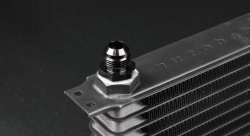 Радиатор масляный 300*270*50 19 рядов универсальный под шланг AN10