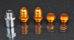 Проставка адаптер под масляный фильтр с термостатом, - 3/4*16UNF Greddy