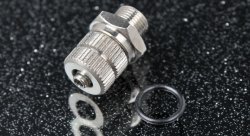 AQUAMIST Адаптер форсунки водометанола обжимной под шланг 4мм 806-389