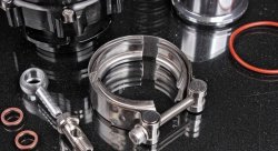 Перепускной клапан (blow off, блоу офф), 50мм "TIAL style" + установочный комплект