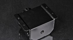 Маслоуловитель 1 литр, алюминиевый, черный