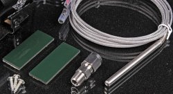 Датчик температуры выхлопных газов 37мм EGT (красная подсветка)