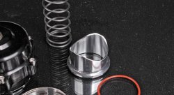 Перепускной клапан (blow off, блоу офф), 50мм "TIAL style" + установочный комплект