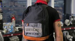 Рюкзак  с символикой BRIDE + SPARCO 