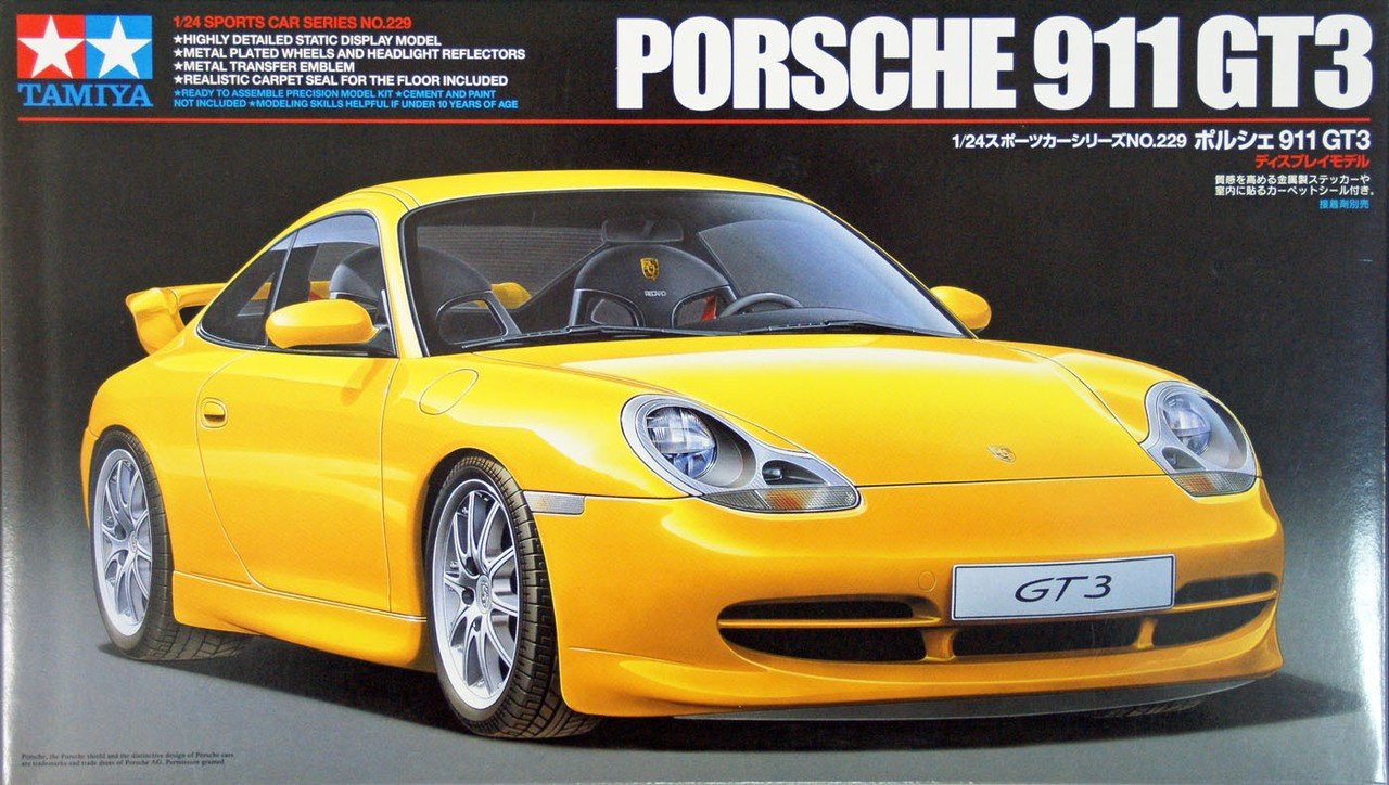 Сборная модель PORSCHE 911 GT3