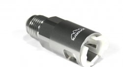 Фитинг AN-06 - 5/16" (8мм) быстросъём, прямой мама, BLACKROCK LAB