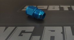 Адаптер М AN8 - П AN10, алюминий, Goodridge