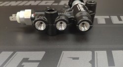 Регулятор тормозного усилия, вход/выход 3/8-24 IF, 2-ух контурный с концевиком Wilwood