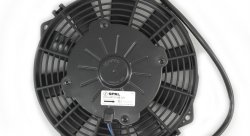 Вентилятор охлаждения SPAL универсальный 7" (190 мм) 12V 590 м³/ч (ТОЛКАЮЩИЙ)