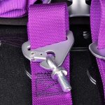 Ремни 6-ти точечные, 3&quot; FIA 8853-2016 (до 2026 года) фиолетовый