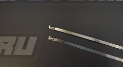 Хомут ленточный 300мм, нержавеющ.сталь