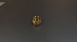 Втулка оливка AN6 для фитинга алюминиевой трубки