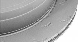 Тормозной диск HAWK Talon СЛОТИРОВАННЫЙ Toyota LC 200 / Lexus LX570, ЗАДНИЙ 345x18мм