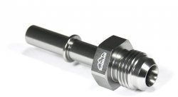 Фитинг AN-06 - 5/16" (8мм) быстросъём, прямой папа, BLACKROCK LAB