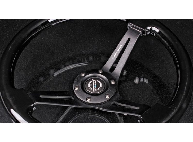 Руль NRG 350мм, большой вылет