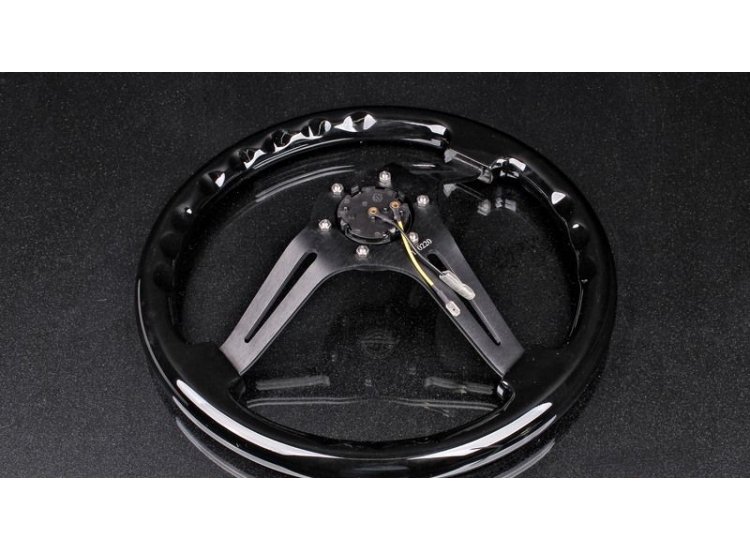 Руль NRG 350мм, большой вылет