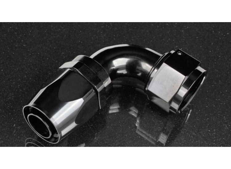 Фитинг AN16 90 градусов, под шланг AN