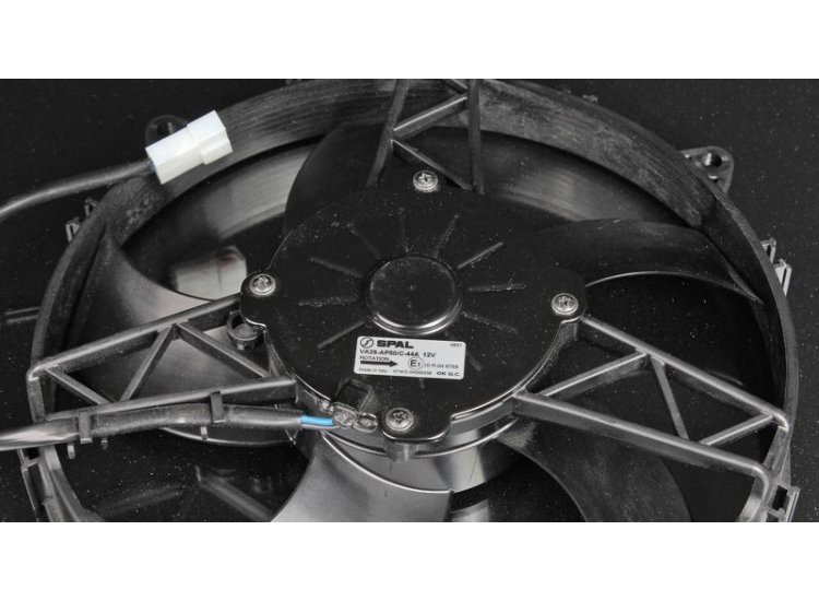 Вентилятор охлаждения Spal универсальный 11" (280мм) 12V производительность 2090 м³/ч / 1223 CFM